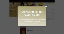 Desktop Screenshot of livrosfnunesonline.com